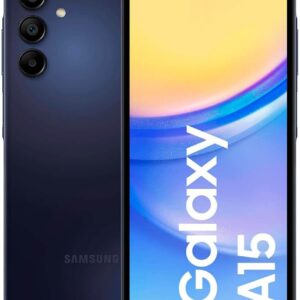 Smartphone Samsung Galaxy A15 6,5 Double nano SIM 128 Go Bleu Nuit