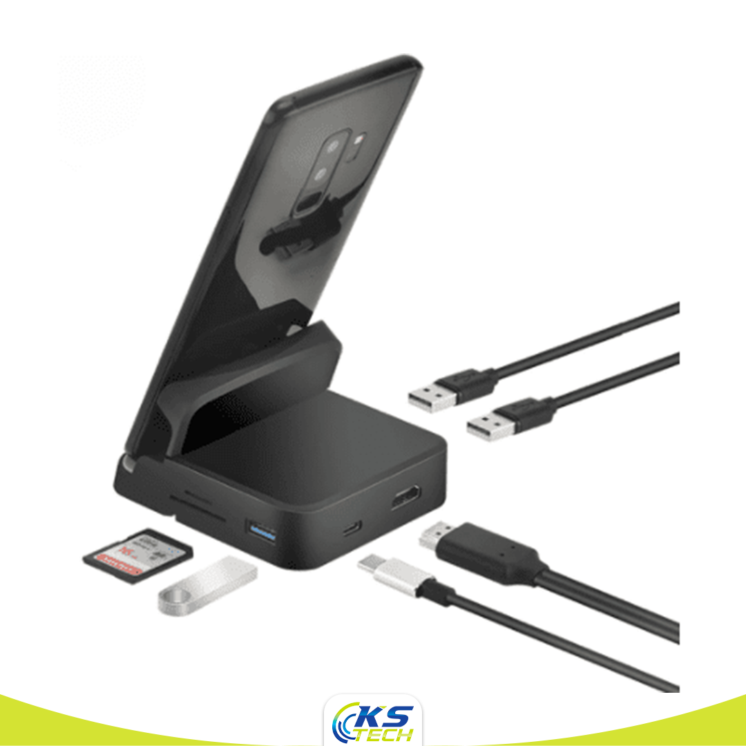 Câble Airsky HC-15 – Hub USB-C 8 en 1 avec station d’accueil