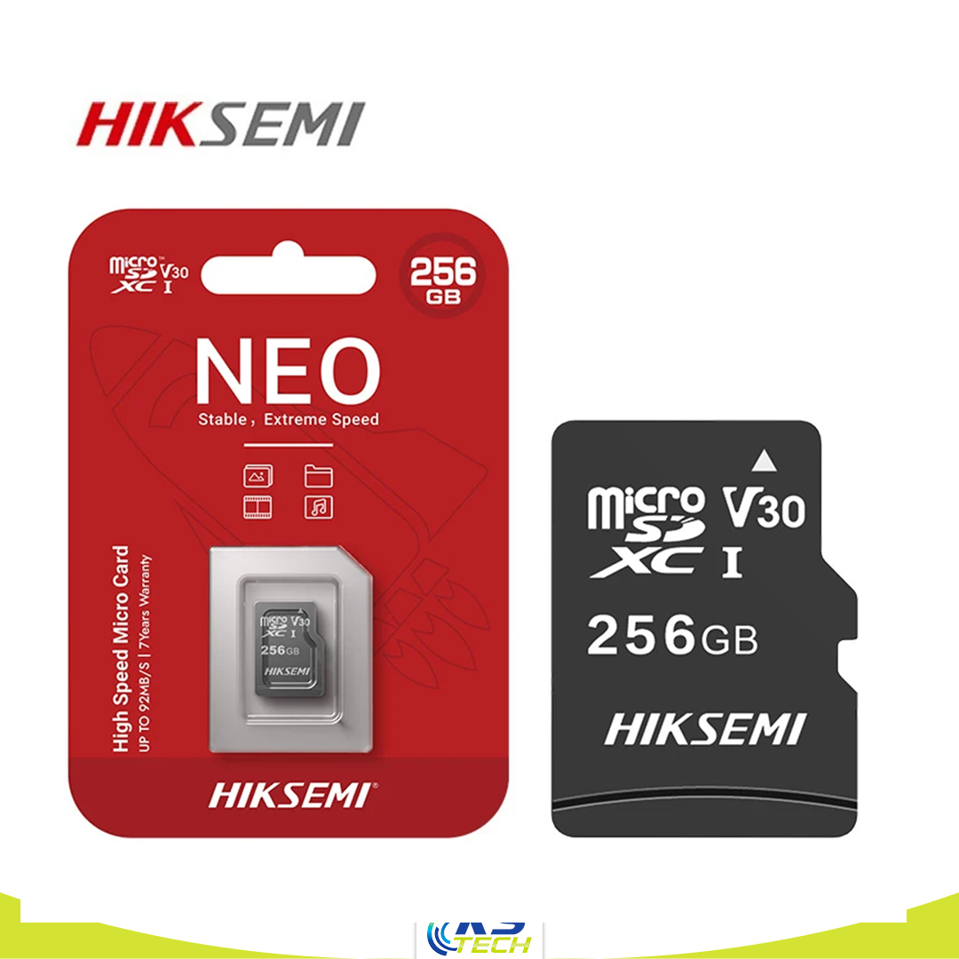 Carte Mémoire Micro SD HIKVISION NEO 256GB