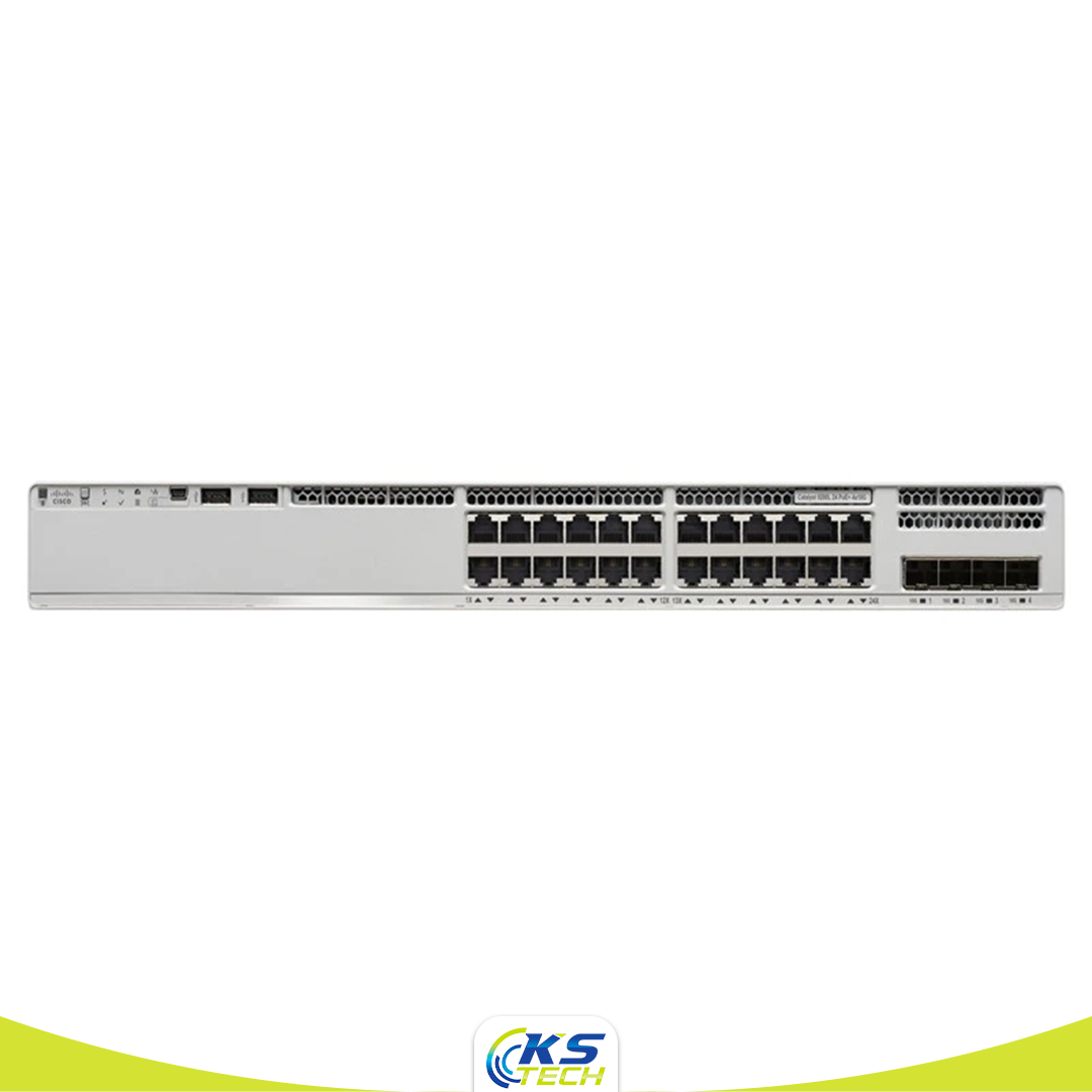 CISCO CATALYT 9200L 24 PORT POE+4X1 1G