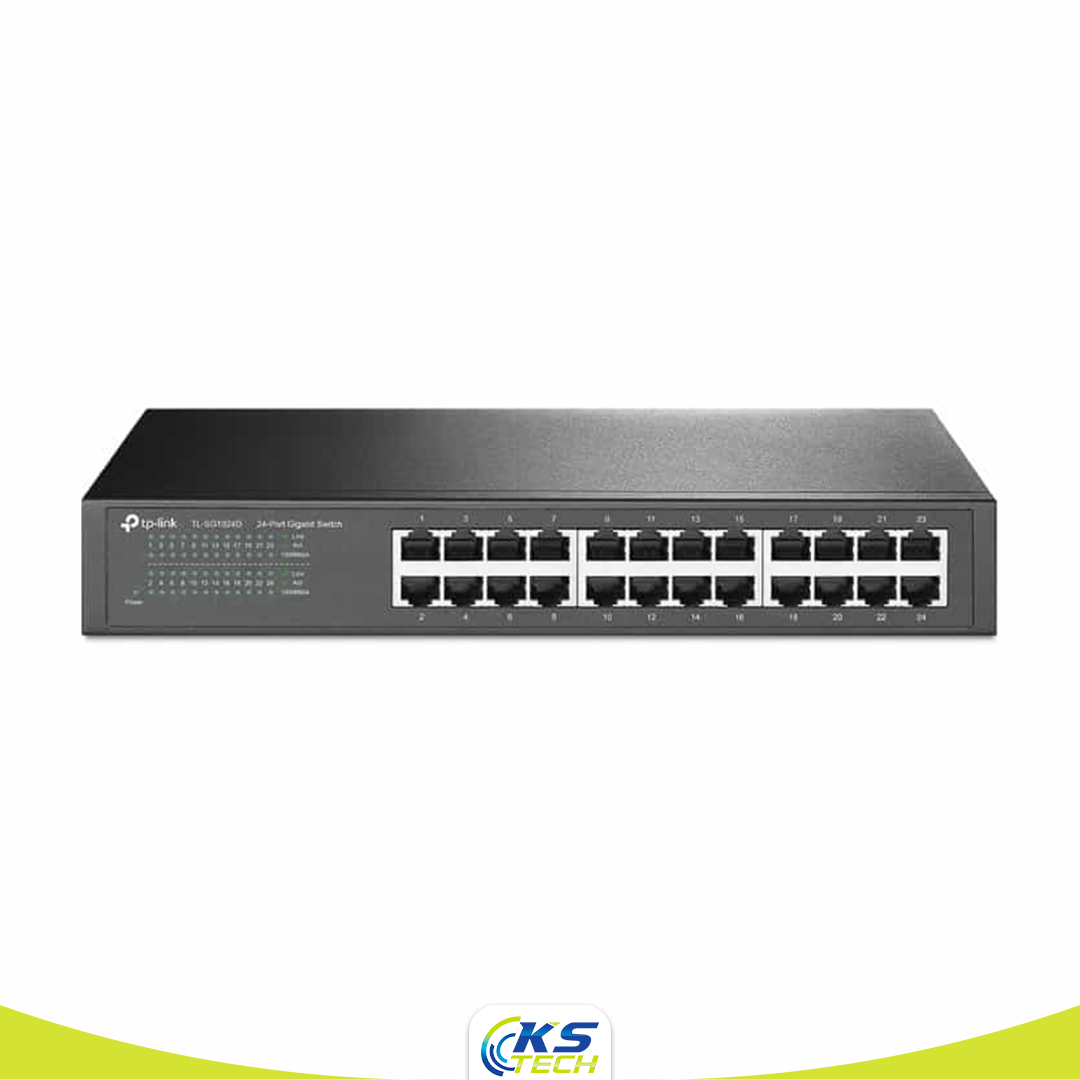TL-SG1024D TP-LINK 24-Port Gigabit Desktop/Rackmount
