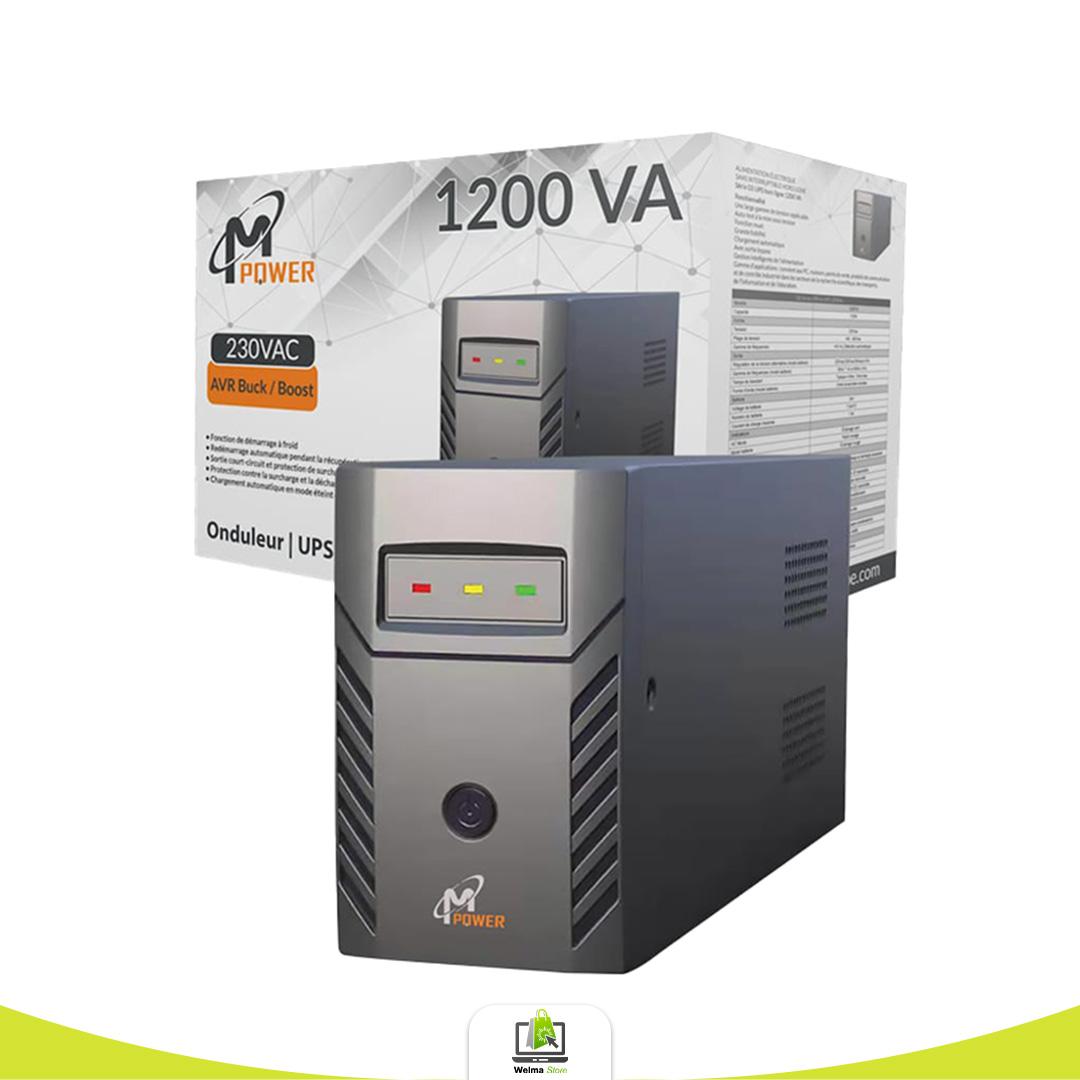 Onduleur MPower 1200VA – Protection fiable contre coupures de courant