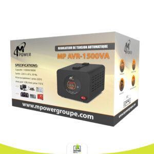 Régulateur de tension MPower AVR 1500VA performant et fiable