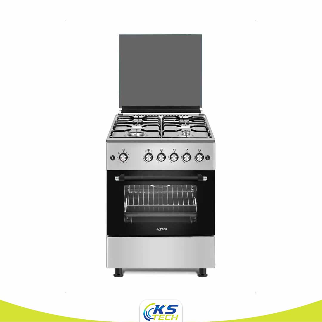 Cuisinière ASTECH CK62MSFRM 60x60 avec Grill Minuterie Full Option