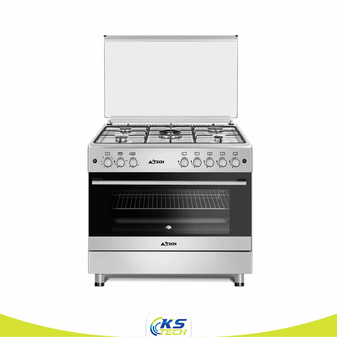 Cuisinière ASTECH CK92ACFRM 5 Feux Full Option Minuterie