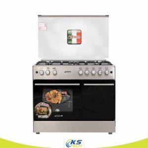 Cuisinière ASTECH CK95BSAR 5 Feux Full Option Bouteille à Gaz