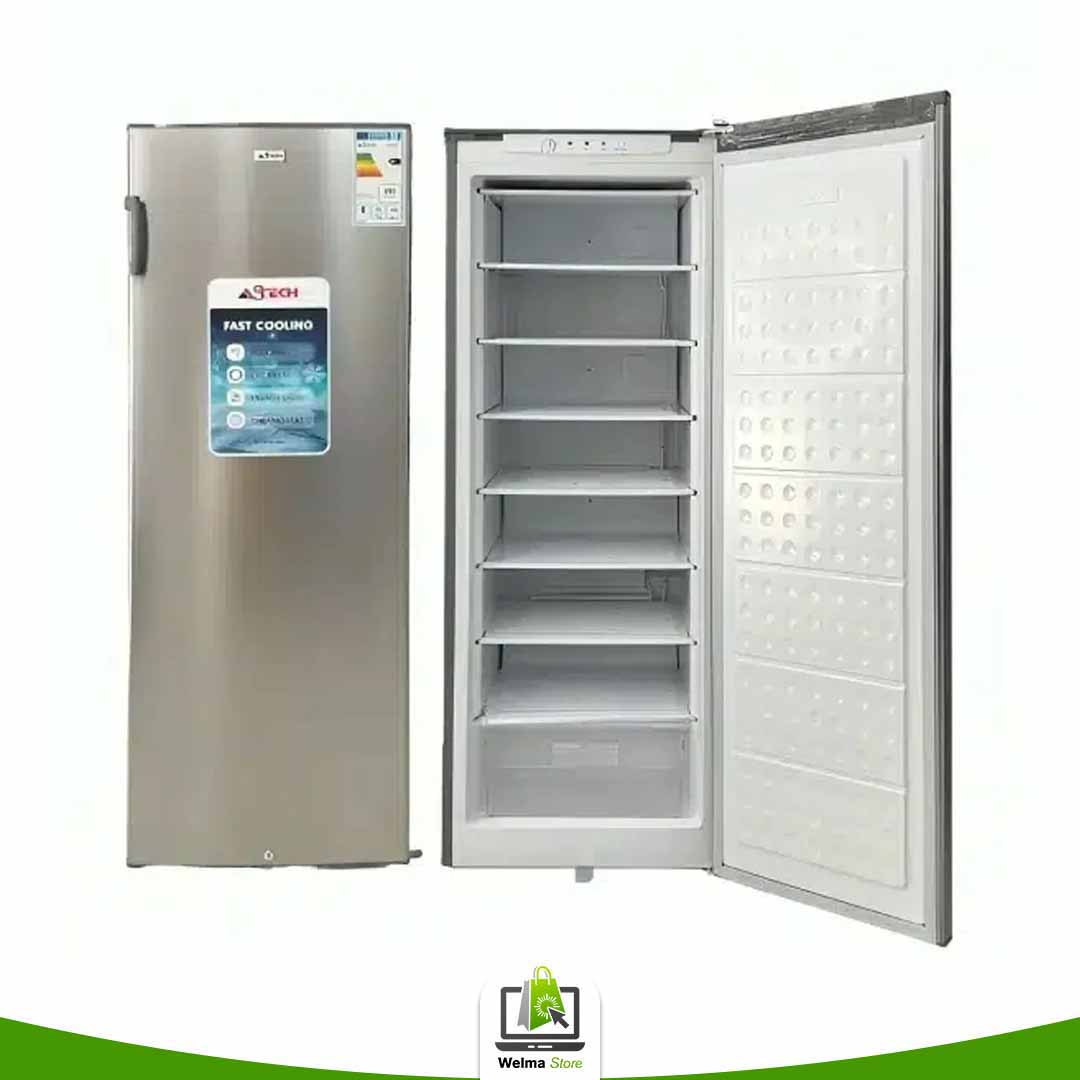 Congélateur vertical ASTECH PA360S 8T Aluminium GM
