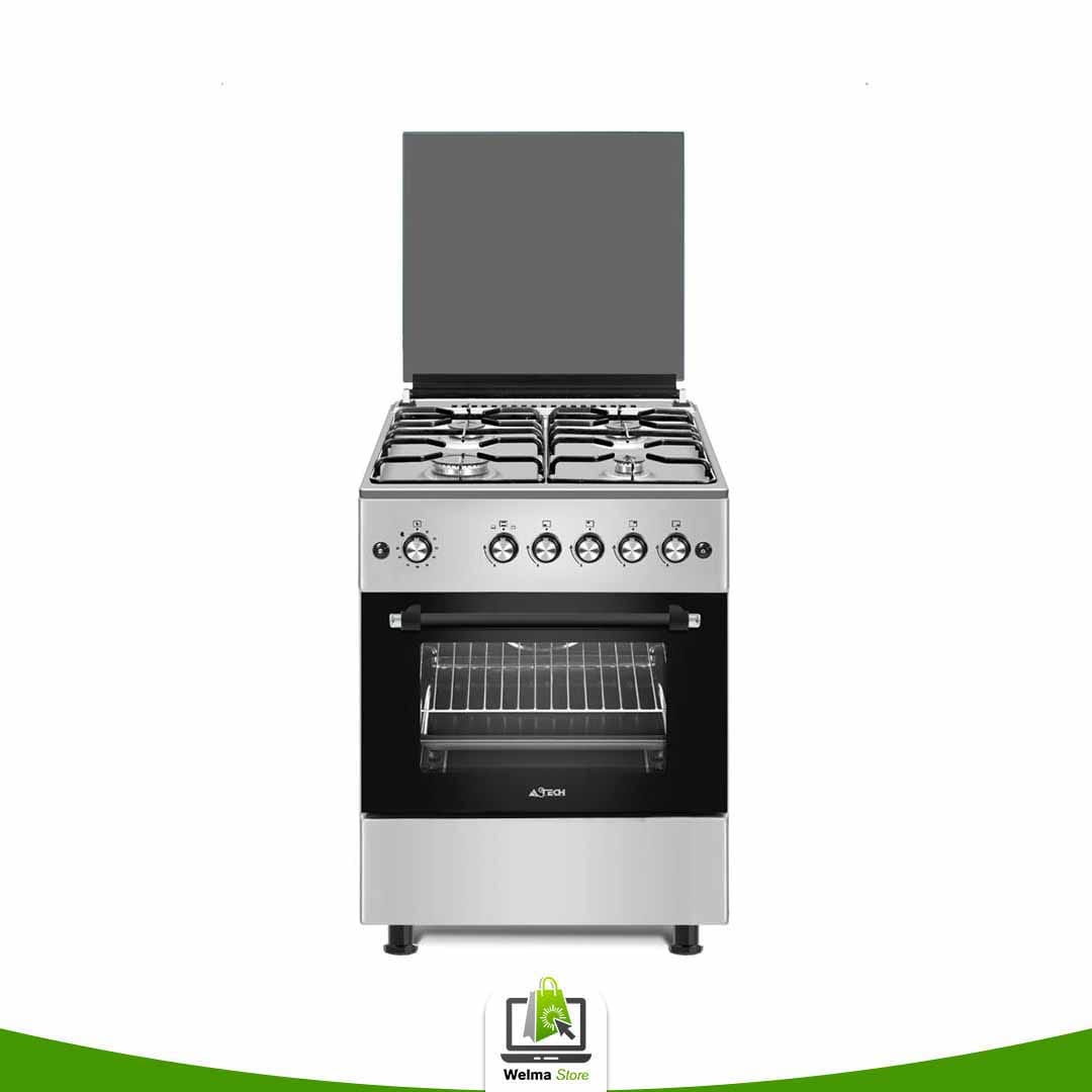 Cuisinière ASTECH CK62MSFRM 60x60 avec Grill Minuterie Full Option