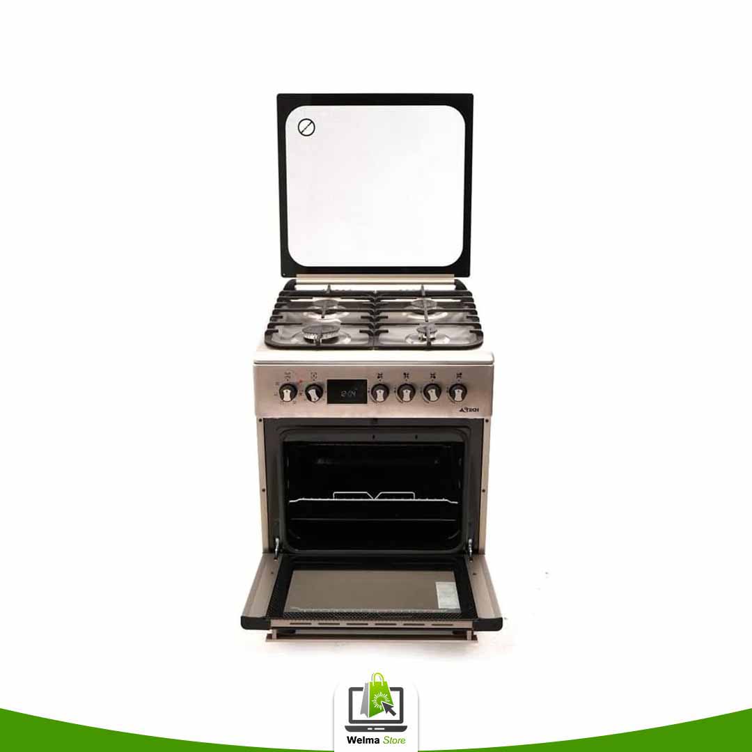 Cuisinière ASTECH CK65ELCF 60x60 4 Feux Full Option Four Électrique