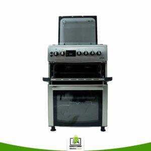 Cuisinière ASTECH CK69DDGZ-ELF 60x60 4 Feux Gaz 2 Fours Électrique & Gaz