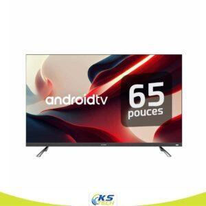 Téléviseur ASTECH TVAST65LX300 65GX3500QD Android Soundbar 65’’