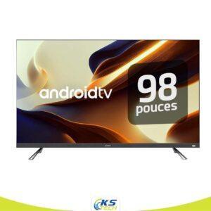 Téléviseur ASTECH TVAST98GT302 98GT3025D Smart Google TV 4K 98’’