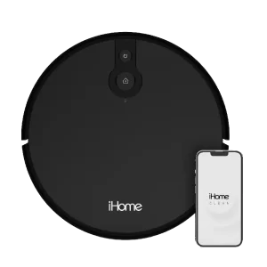 iHome AutoVac Eclipse Robot Vacuum with Mapping Technology, Ultra Strong Suction, 120 Min Runtime, App Connectivity